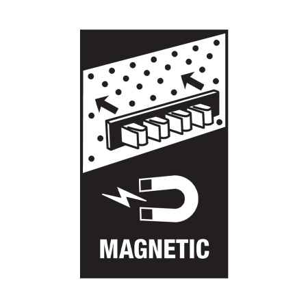 Suport Magnetic Wera 9611 pentru 9 Surubelnite Seria Kraftform 30 x 400 mm 05136414001 [1]