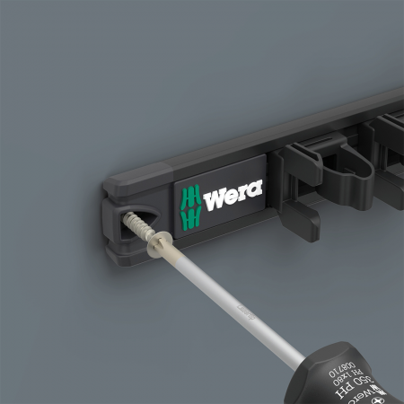 Suport Magnetic Wera 9611 pentru 9 Surubelnite Seria Kraftform 30 x 400 mm 05136414001 [3]
