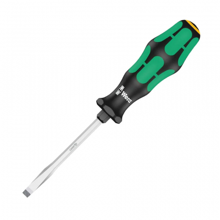 Surubelnita electrician Wera 334 SK dreapta 0.8 x 4.5 x 5 x 8 x 90 x 98 cap Lasertip maner verde antirostogolire 05007672001 [9]