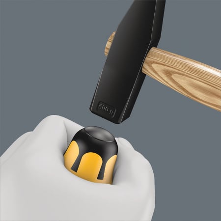Wera Impact Screwdriver 932 AS slotted 1.2 x 7.0 x 6 x 10 x 138 x 105 corrosion protection yellow anti-roll handle 05018302001 [3]
