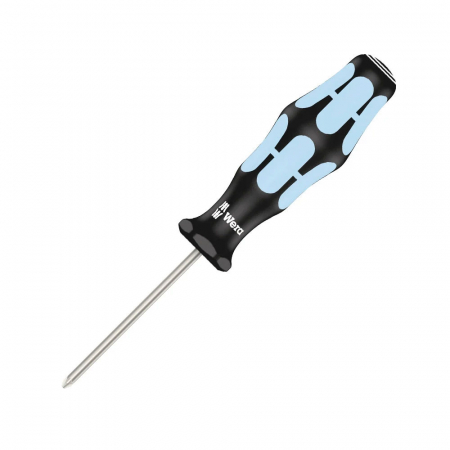 Surubelnita INOX Wera 3355 PZ0 Pozidrive 3.0 x 60 x 81 maner gri-bleu antirostogolire 05032030001 [8]