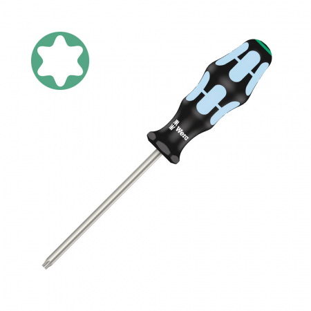 Truse de scule - Surubelnita INOX Wera 3367 TORX TX30 6.0 x 115 x 105 maner gri-bleu antirostogolire 05032057001