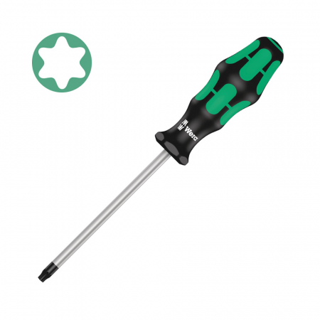 Truse de scule - Surubelnita Universala Wera 367 TORX TX40 7.0 x 130 x 112 protectie anticoroziva maner verde antirostogolire 05028020001