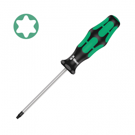 Truse de scule - Surubelnita Universala Wera 367 TORX TX10 4.0 x 80 x 81 protectie anticoroziva maner verde antirostogolire 05028005001