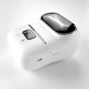 Imprimanta termica portabila M110 Bluetooth aparat de etichetat cu etichete in rola, acumulator Li-Ion 1500 mAh, cablu date, rola suport etichete ajustabila1