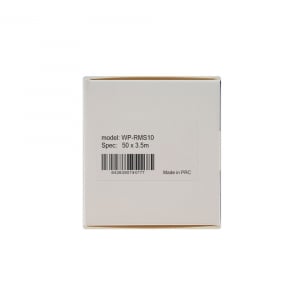 Etichete termice ecusoane/carduri mari 50 mm x 3.5 m neadezive plastic alb pentru imprimanta AIMO Phomemo M110 M200 M220 [5]