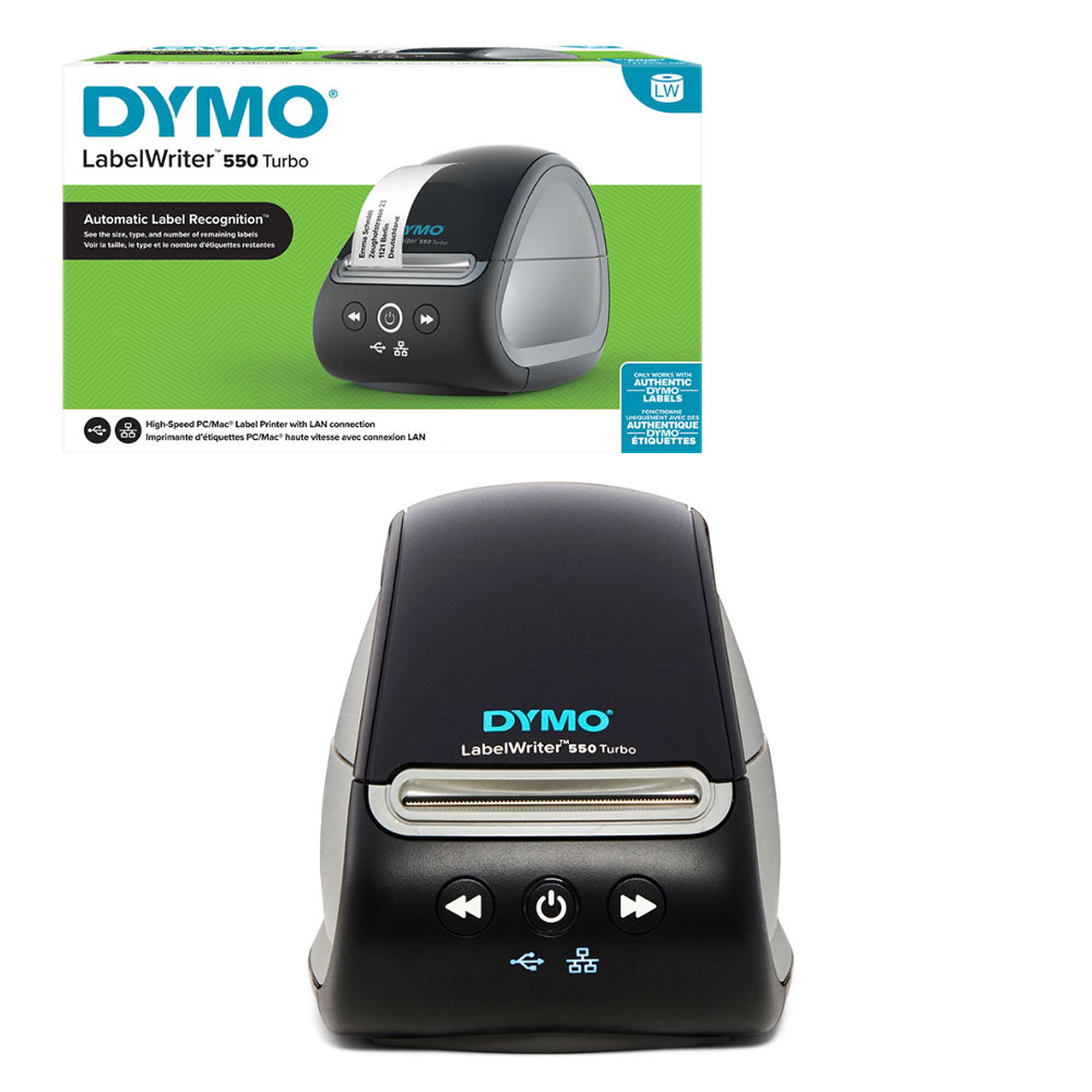 Dymo LabelWriter 550 Label Printer | labelmaker with Direct Thermal  Printing | Automatic Label Recognition | Prints Address Labels, Shipping  Labels