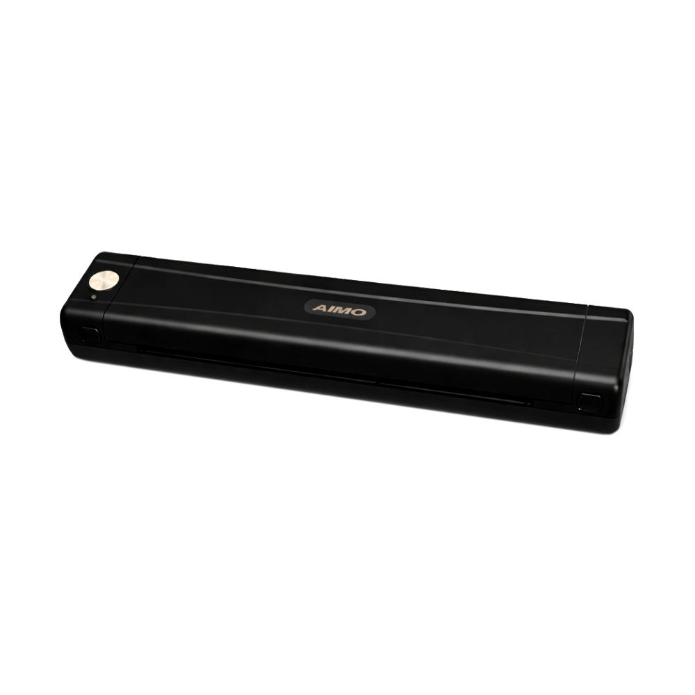 Imprimantă termică portabilă A4 AIMO M08E-WS Bluetooth și USB-C, șabloane tatuaj și imprimare mobilă compatibilă iOS, Android, Mac și Windows