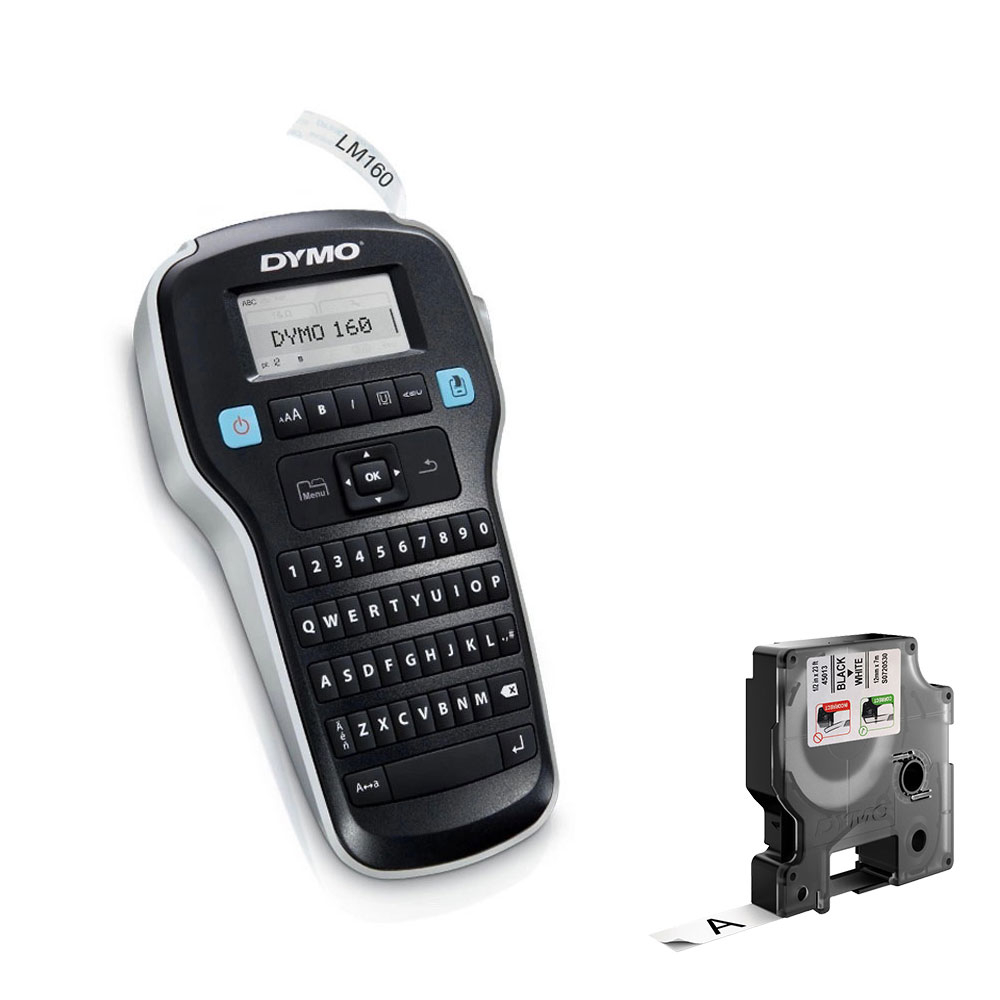 Set Dymo LabelManager 160 label maker and x Dymo D1