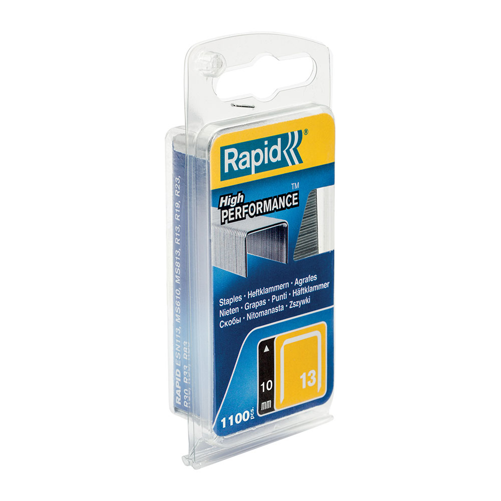 Capse Rapid 13 4 mm galvanizate din sârmă subțire pentru tapițerie, mobilier și textile, 1600 bucăți 40109518