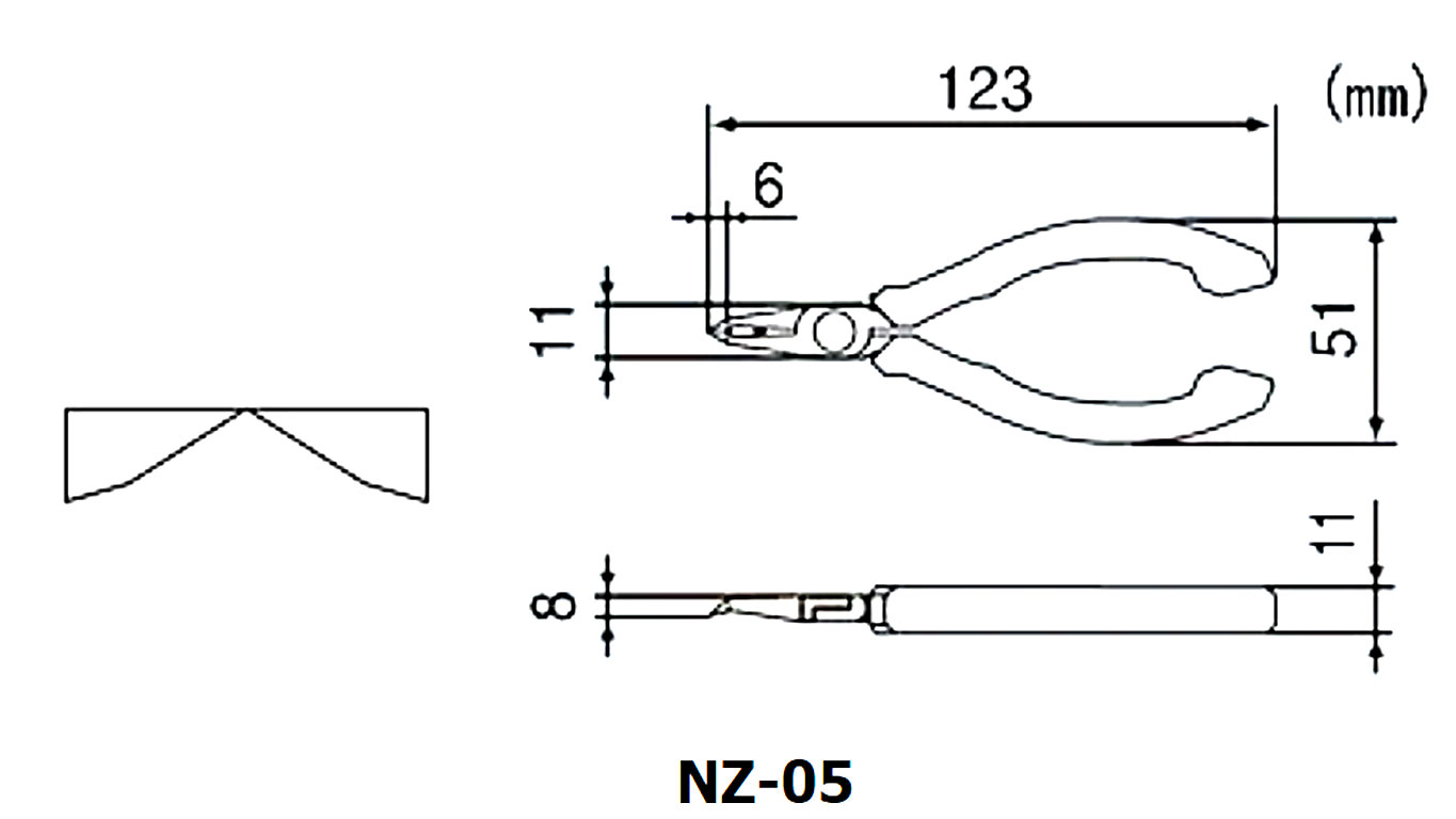 Chip Diagonal Cutter