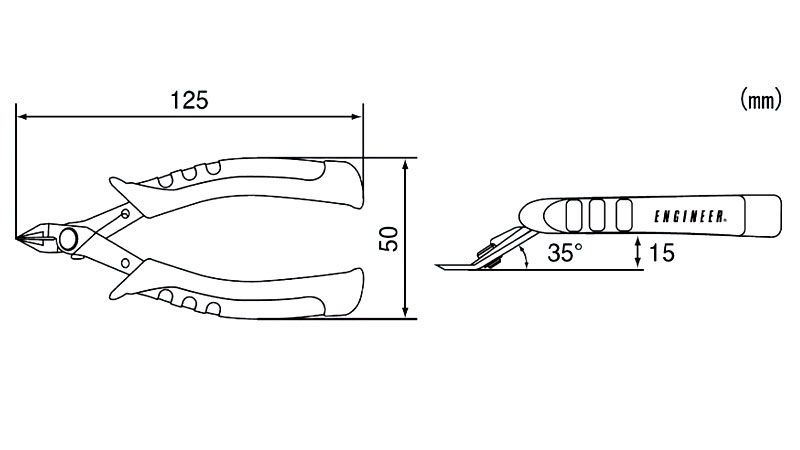 Parallel Nipper for electronics