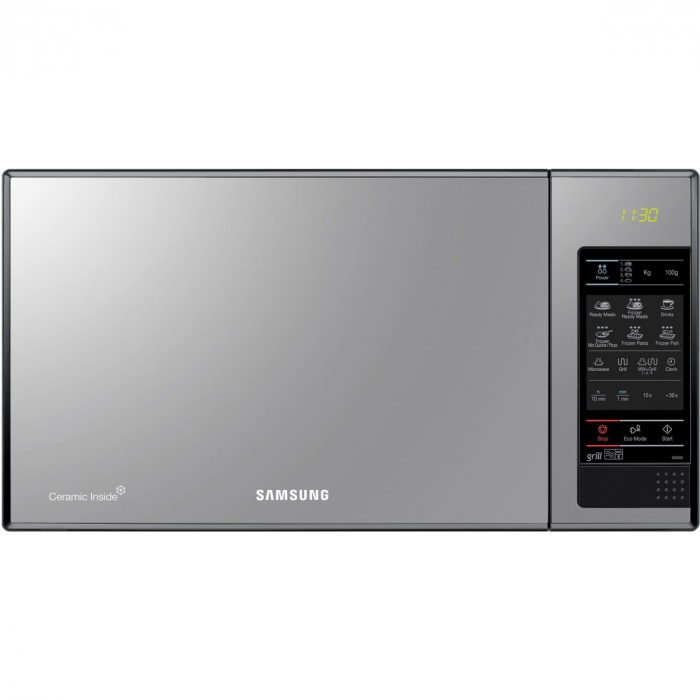 Cuptor cu microunde Samsung, 23 l, 800 W, Grill, Negru Oglinda [1]