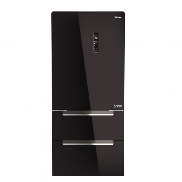 Combina frigorifica cu 4 usi Teka Maestro RFD 77820 GBK LongLife No Frost, compartiment Gourmet, Fuzzy Logic, IonClean, 500 litri, clasa A++, Culoare Crystal Black [7]