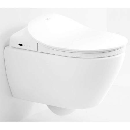 Vas WC suspendat Villeroy & Boch, Subway 2.0, direct flush, pentru capac cu functie de bideu ViClean, alb [4]
