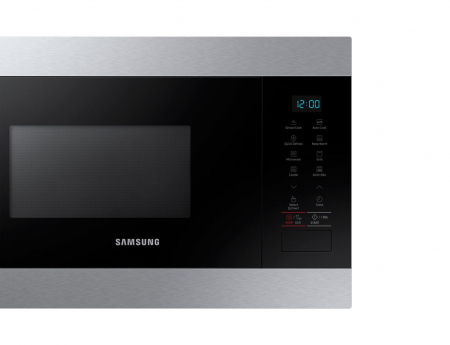 Cuptor cu microunde incorporabil Samsung, 22 l, 850 W, Digital, Grill, Display LED, Negru/Inox [4]