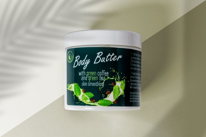 Unt pentru corp cu ceai verde și cafea verde – 200 g [3]