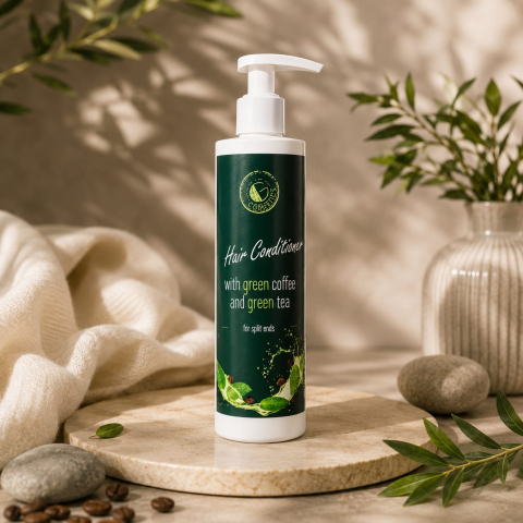 INGRIJIREA PARULUI - Balsam pentru reparare fir de par cu ceai verde si cafea verde 250 ml