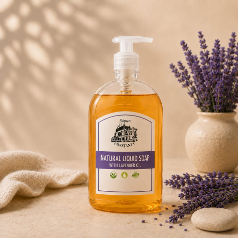 sapunuri naturale lichide - lavanda lichid