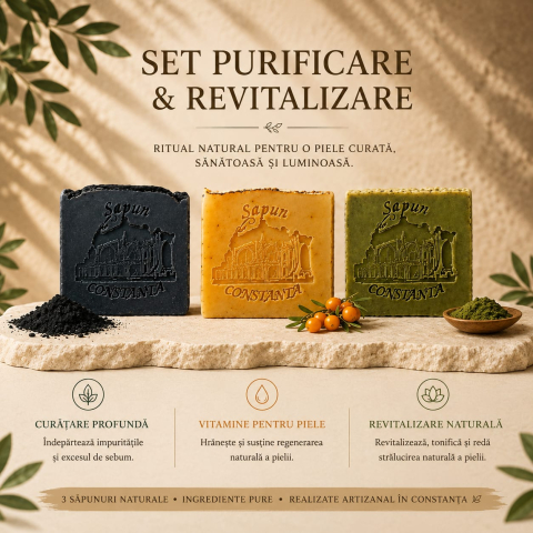 sapunuri naturale solide - natural detox