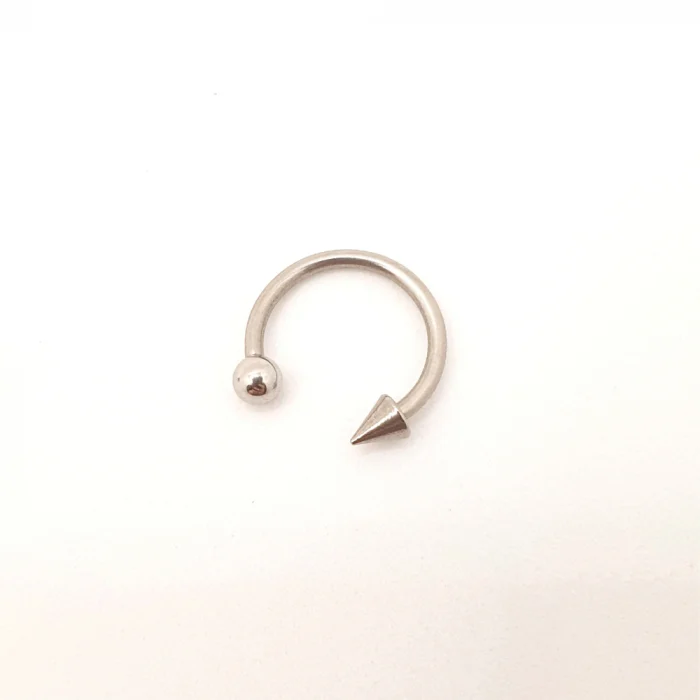 piercing horseshoe potcoava pentru nas