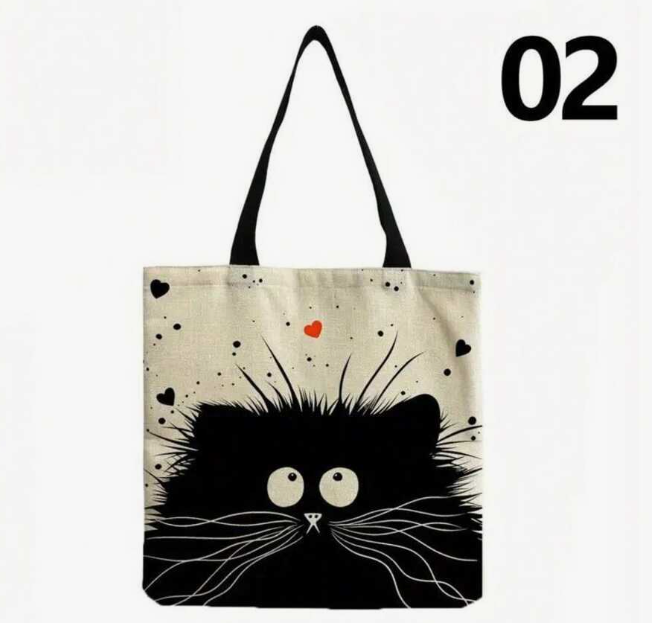 tote bag cu pisici