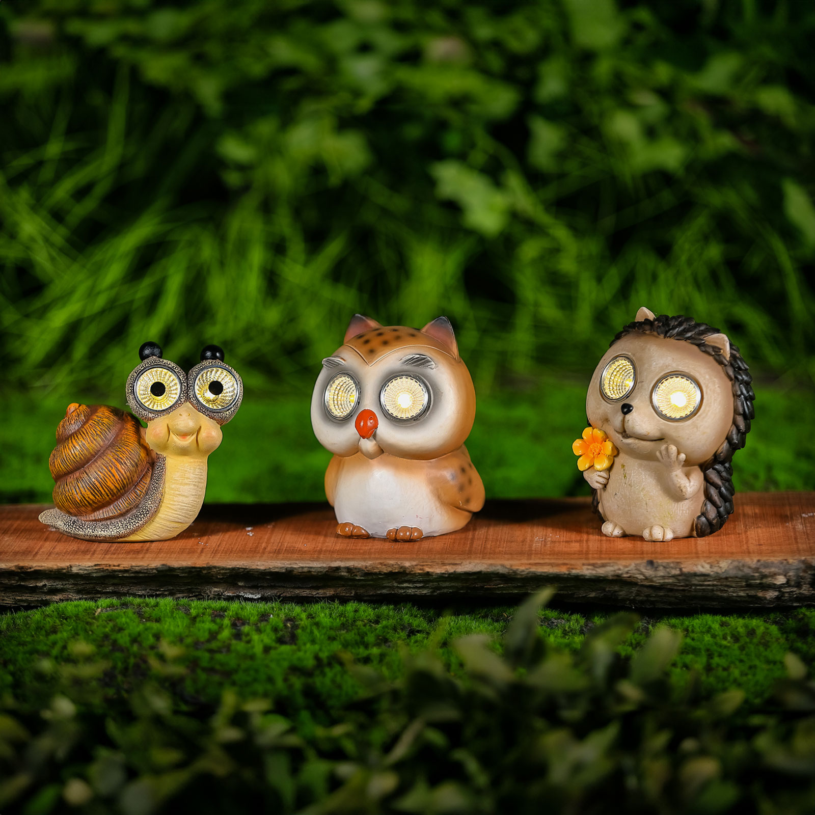 Casa si Gradina - Lampa solara LED animale gradina, 10 cm, 2 LED alb cald, decor exterior, 3 modele