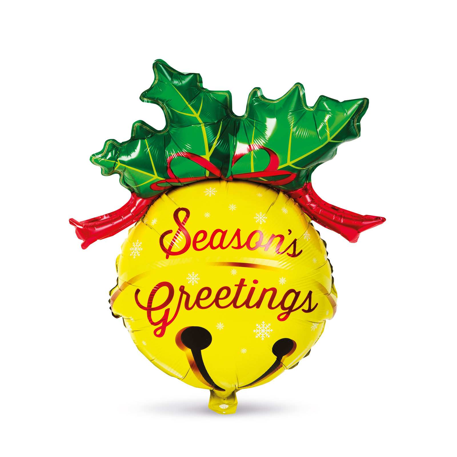 Balon de Craciun - folie de aluminiu - clopotel - 58 x 78 cm [0]