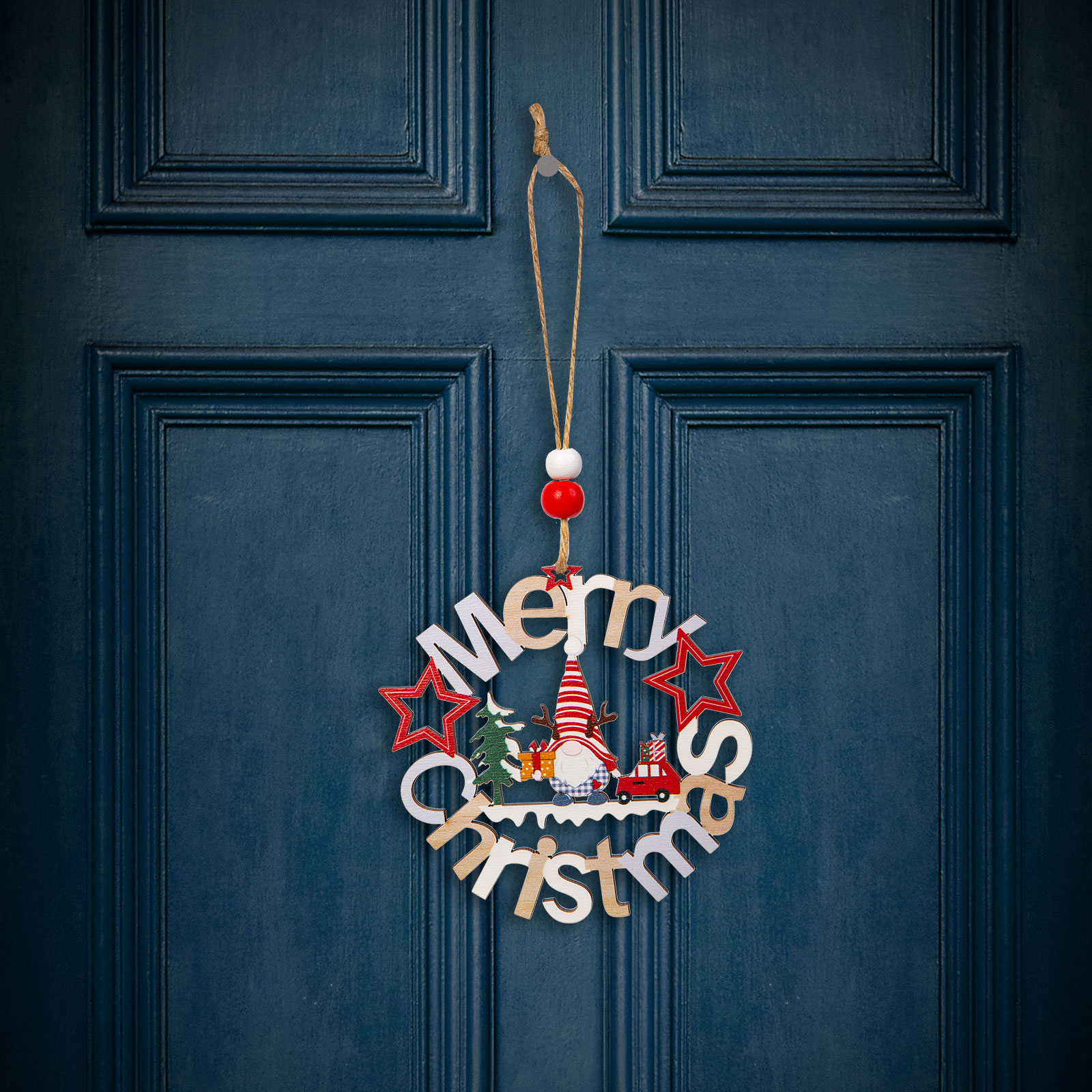 Decor de Craciun - Lemn, elf - 11 cm [0]