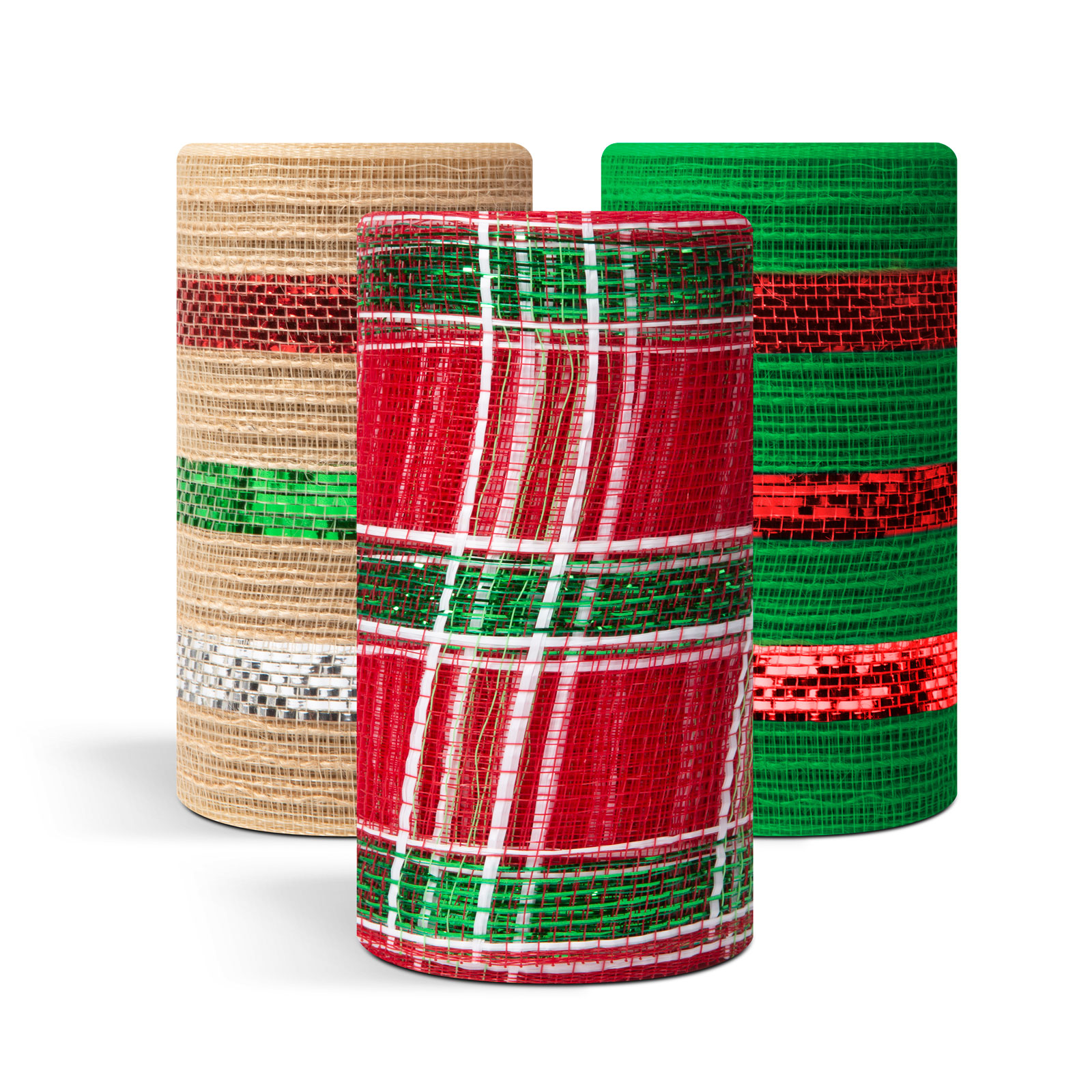 Plasa decorativă de Crăciun - 9,15 m x 15 cm - 3 tipuri [0]