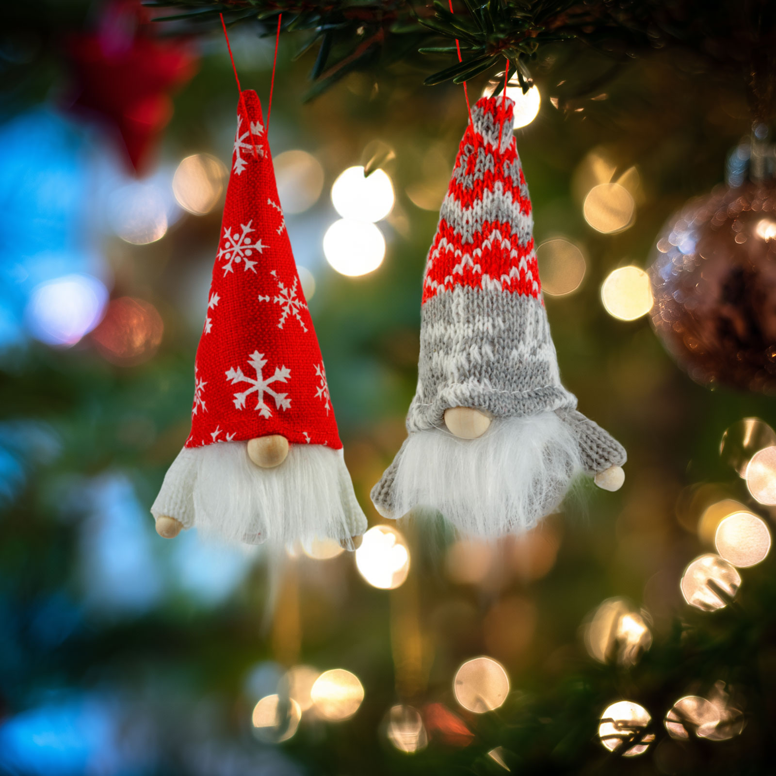 Spiriduș scandinav de Crăciun - 15 x 7 x 5 cm - 2 modele [0]