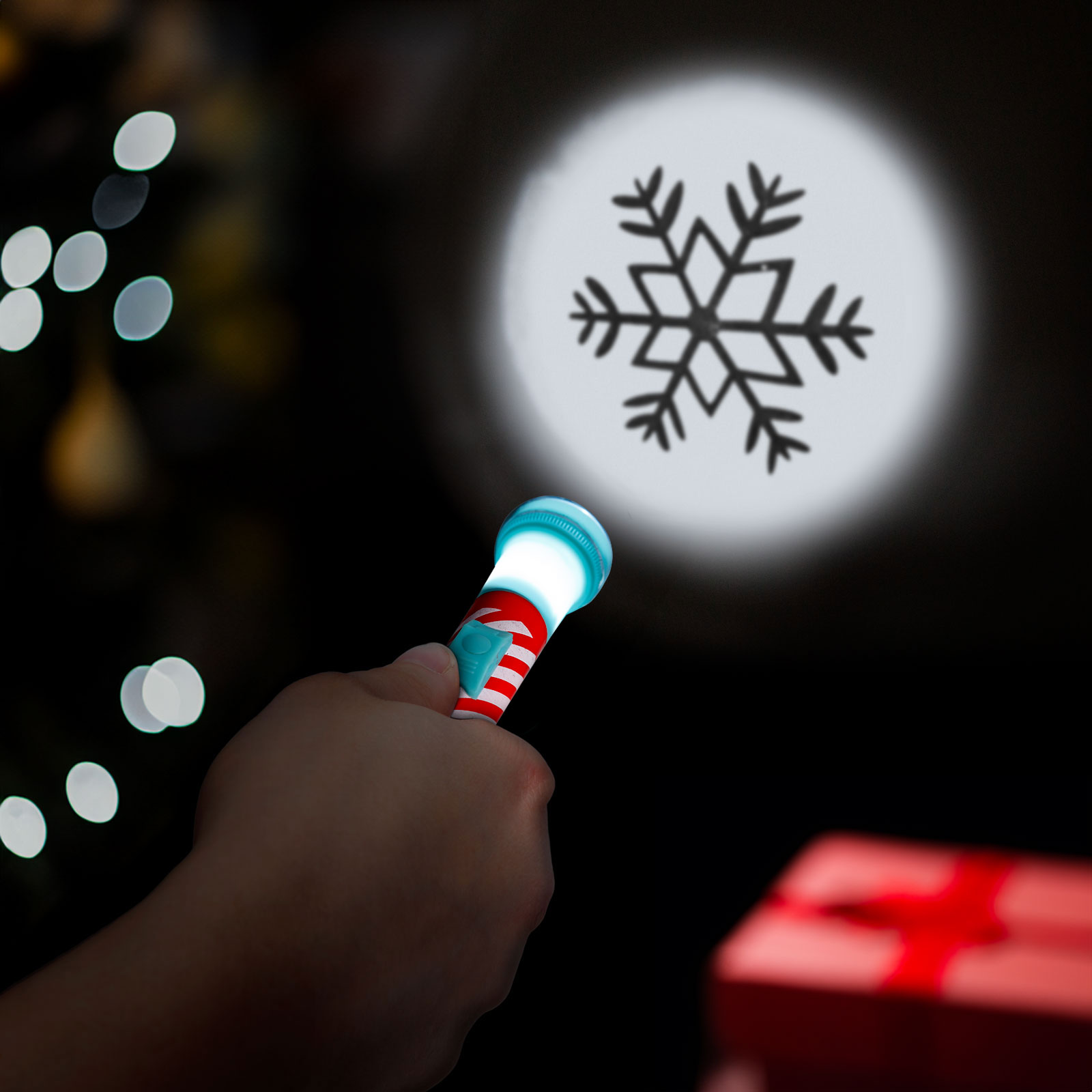 Iluminat Exterior si Solar - Lanternă de Crăciun - LED, 5 modele de iluminare