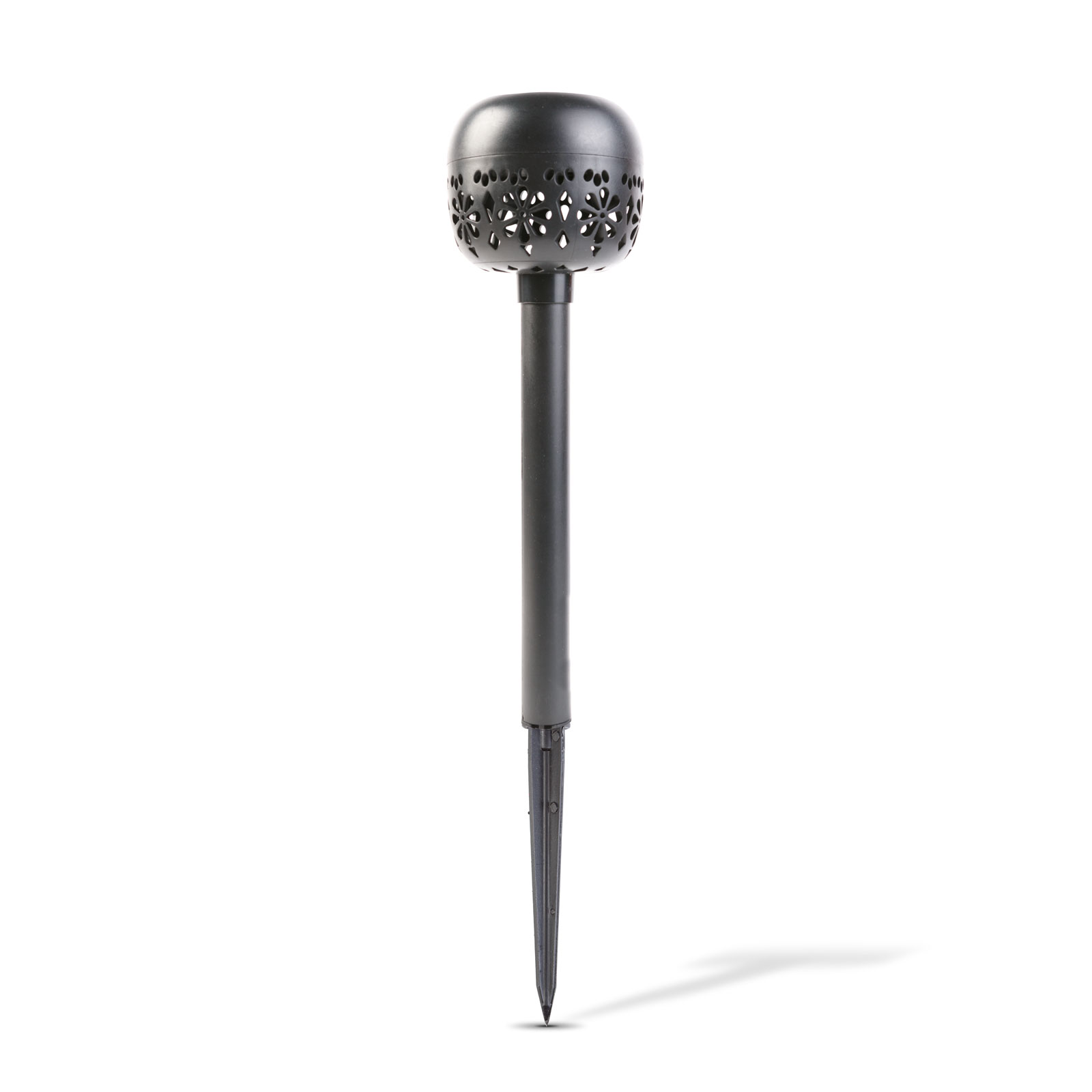 Lampa solara gradina, 1 LED alb cald, 8 x 8 x 38 cm, iluminat alei terasa, IP44 [1]