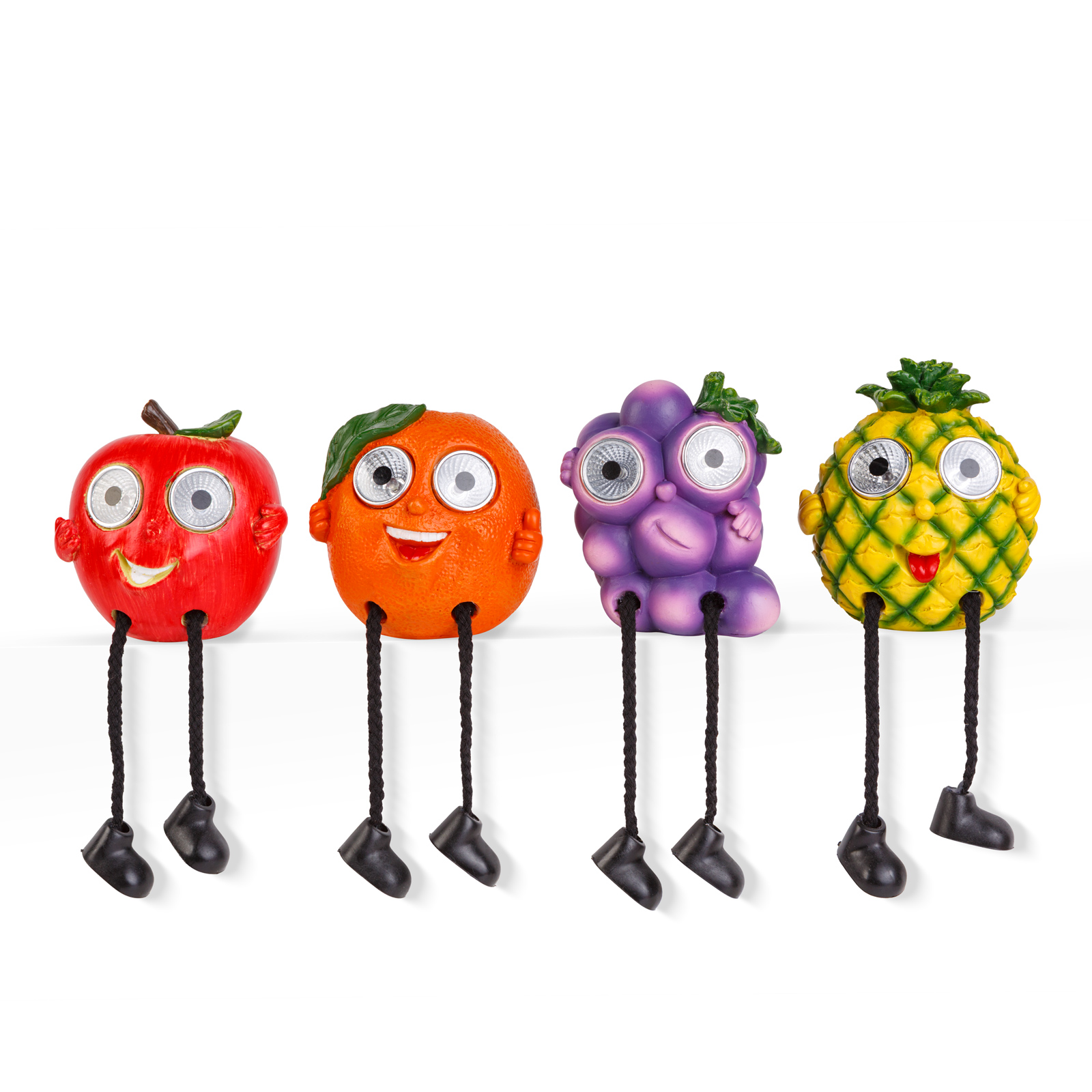 Lampa solara LED fructe gradina, 17 cm, 2 LED alb rece, 4 modele,  IP44 [1]