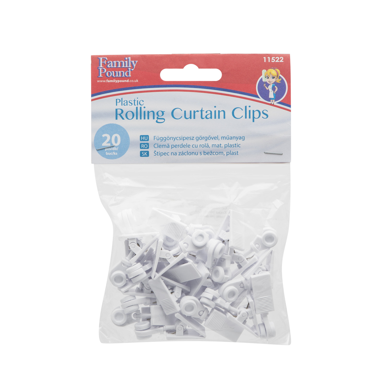 Clemă pentru perdea cu rolă [1]