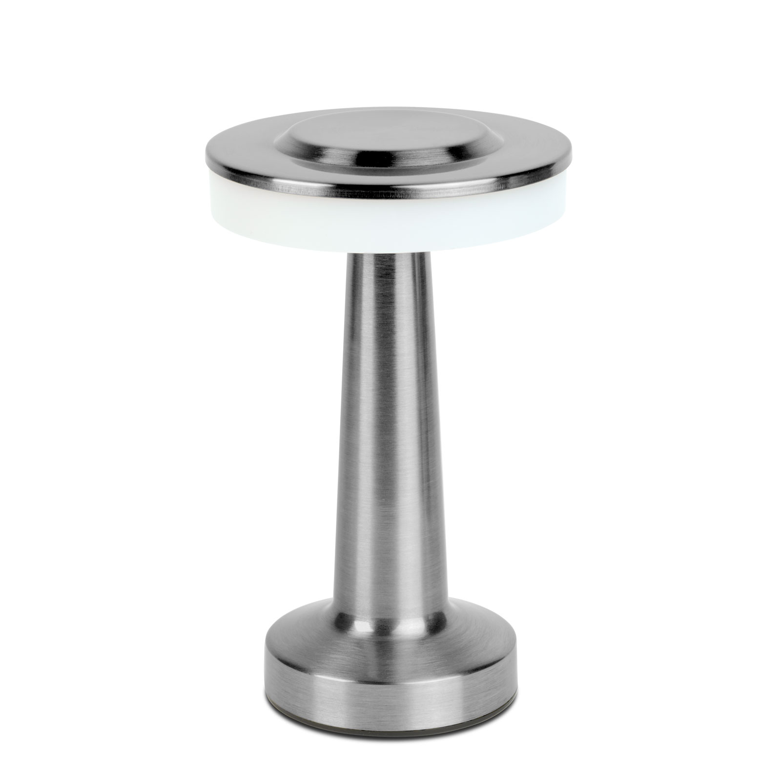 Lampa de masa - argint - caldura reglabila de culoare, luminozitate - baterie USB [1]