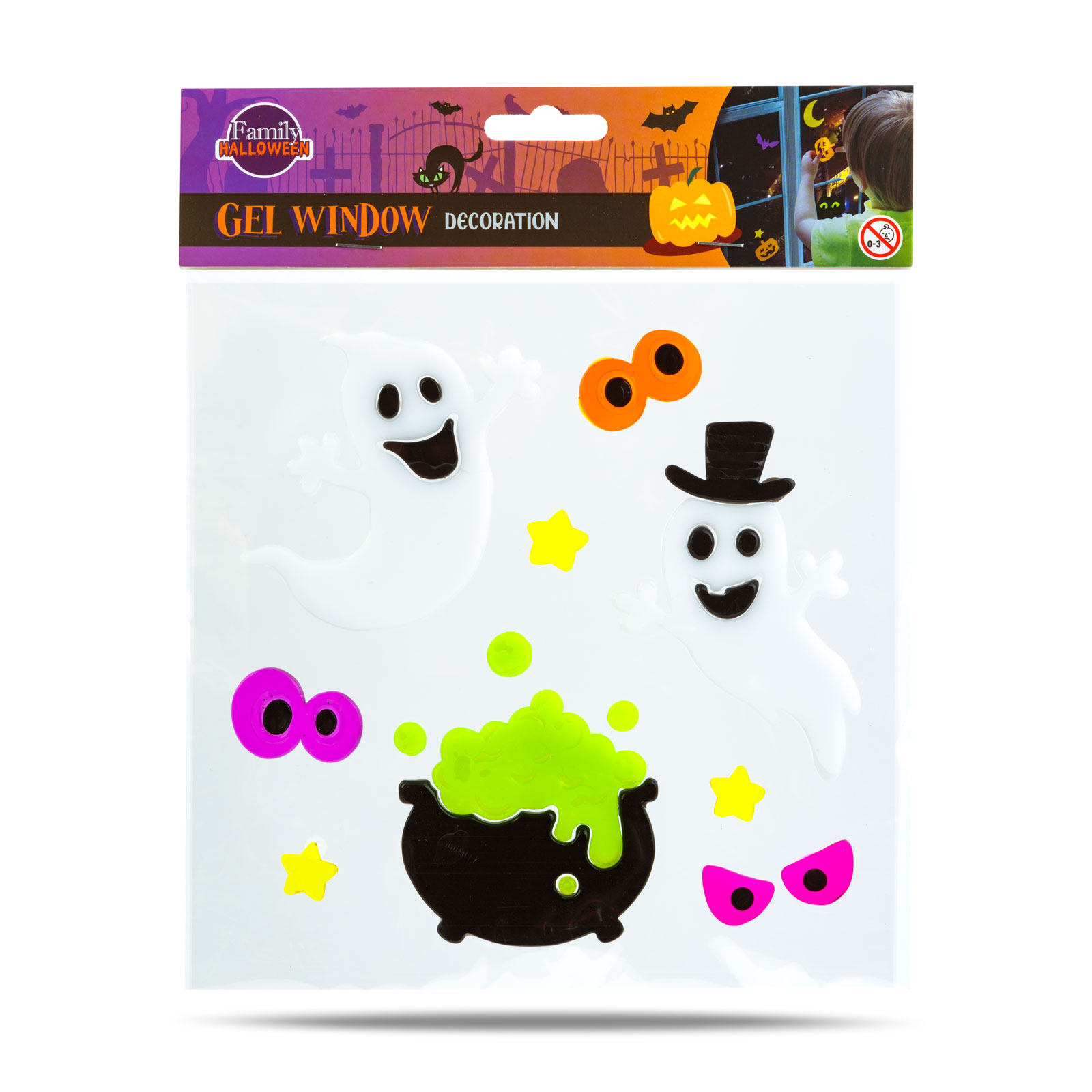 Decorațiuni cu gel pentru ferestre - Halloween [1]