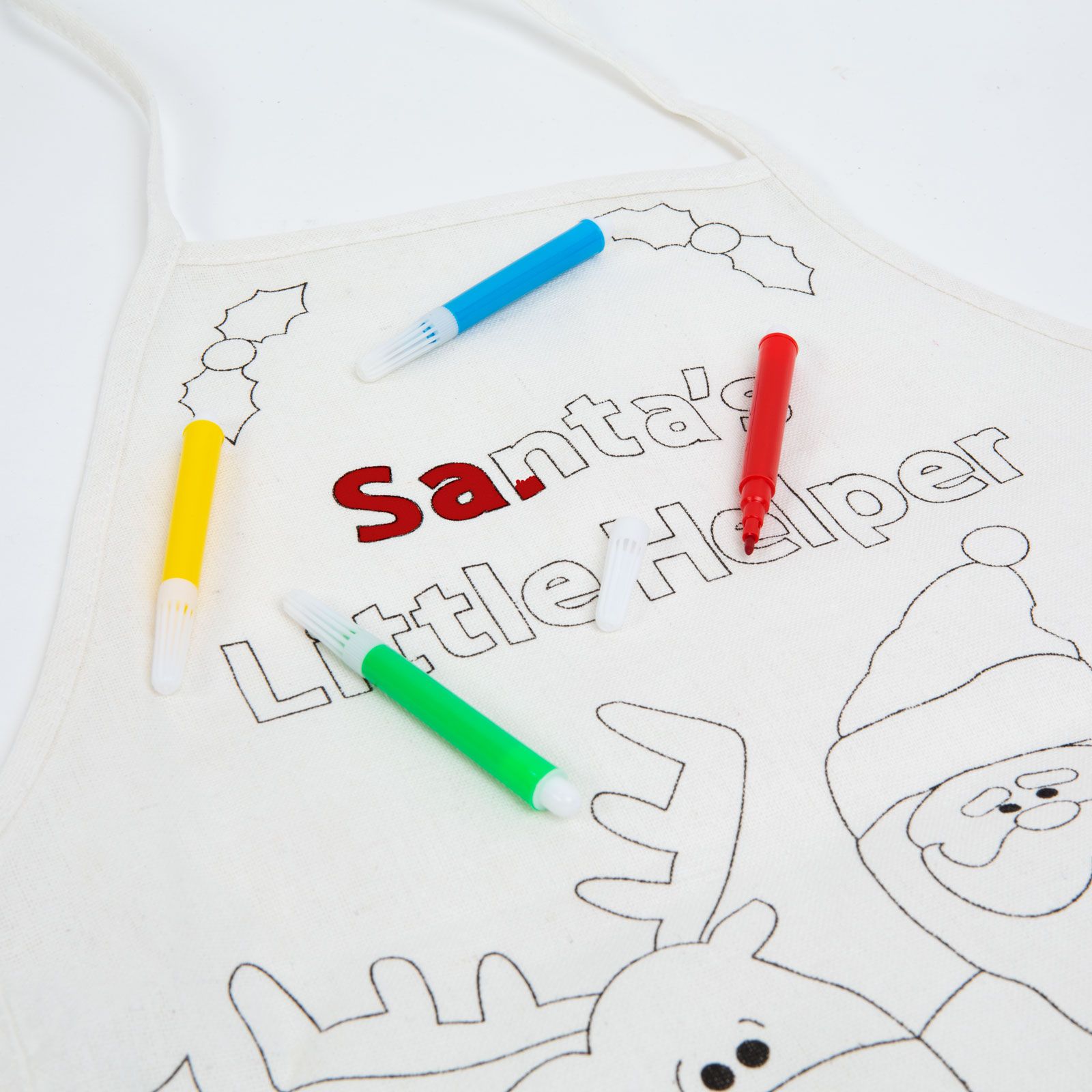 Șorț pentru Copii de Colorat, cu Carioci Incluse, 56 × 34 cm [1]