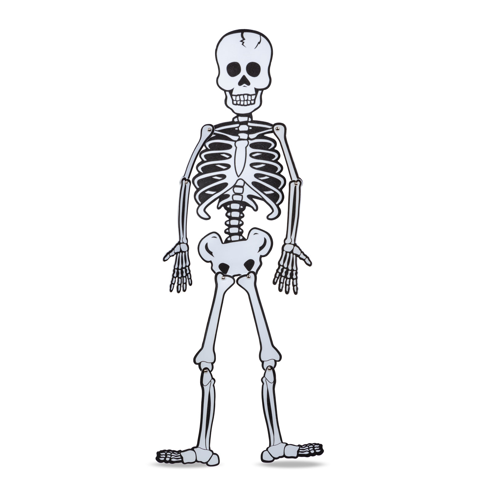 Decorațiune de Halloween - schelet - spumă - 85 x 18 cm [1]