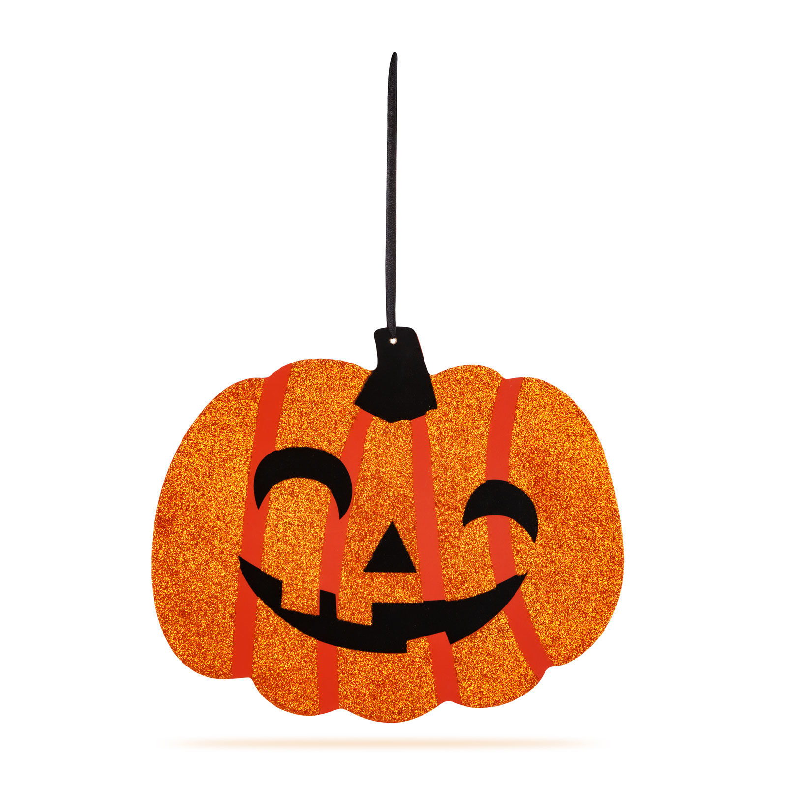 Decorațiune de Halloween - dovleac - agățabilă - lemn - 30 x 25 cm [1]