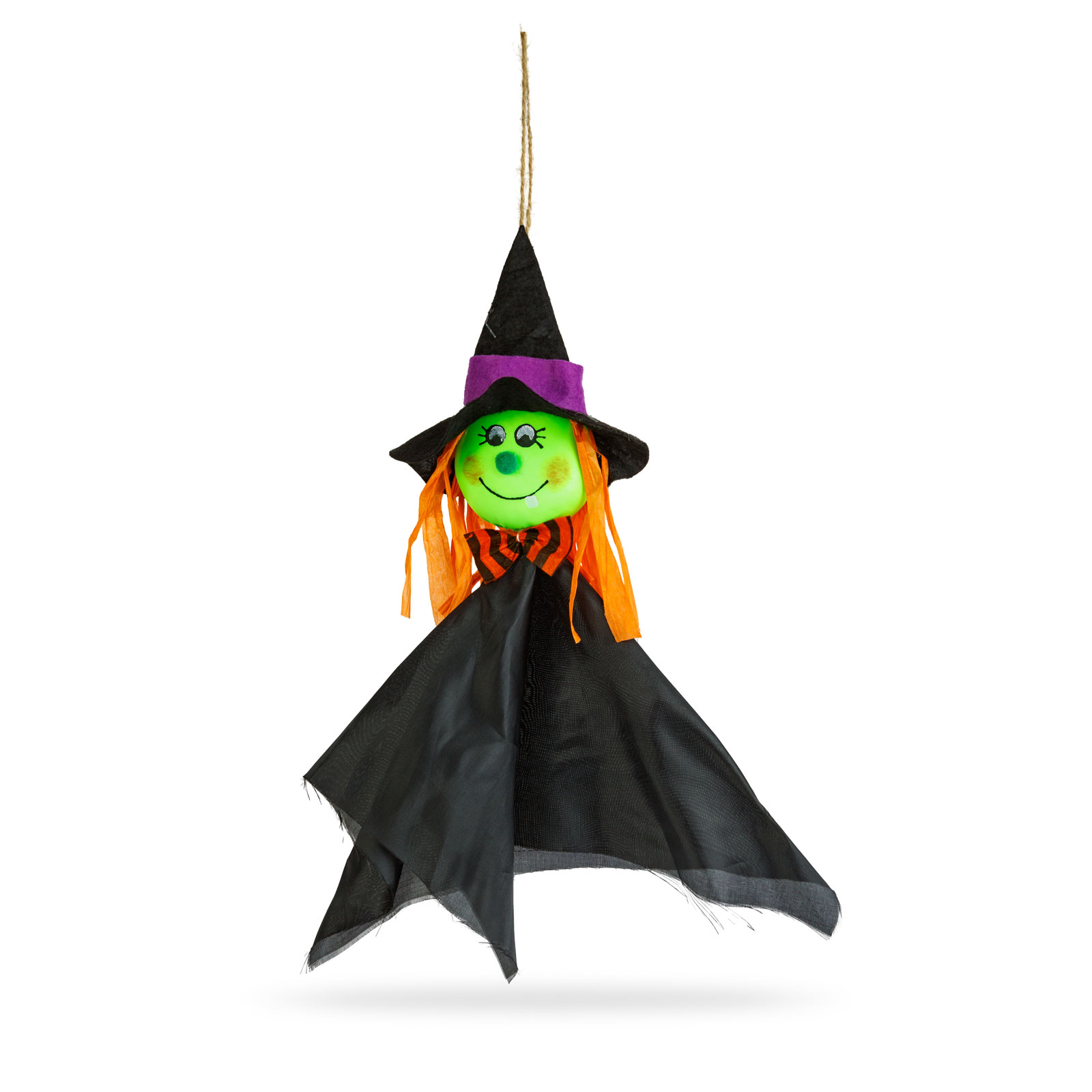 Decorațiune de Halloween - suspendabilă - vrăjitoare - 48 x 44 cm [1]