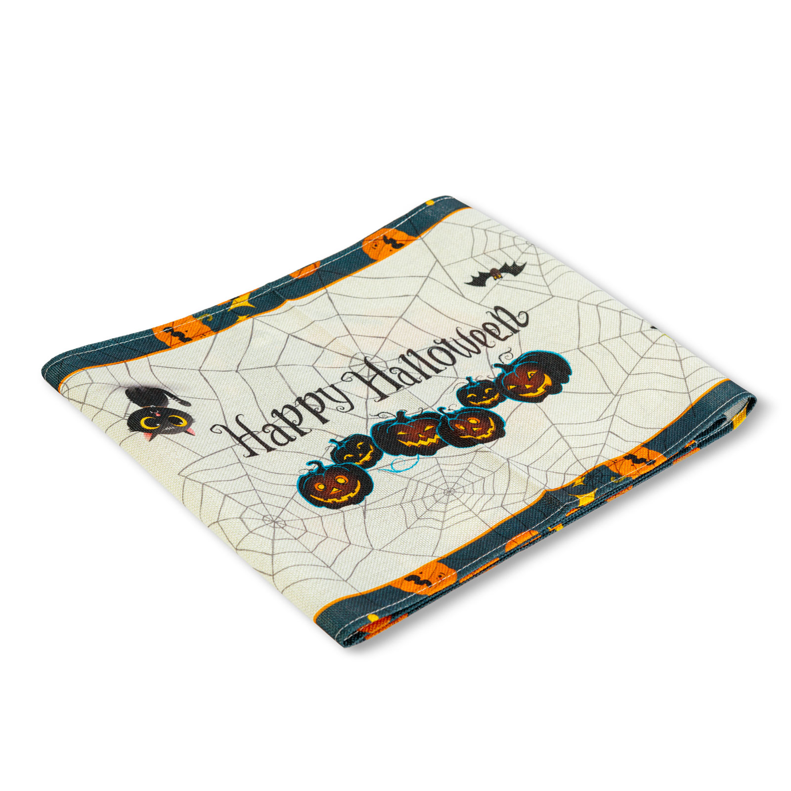 Decorațiune de Halloween - draperie pentru masă - cu motive de Halloween - 184 x 33 cm [1]