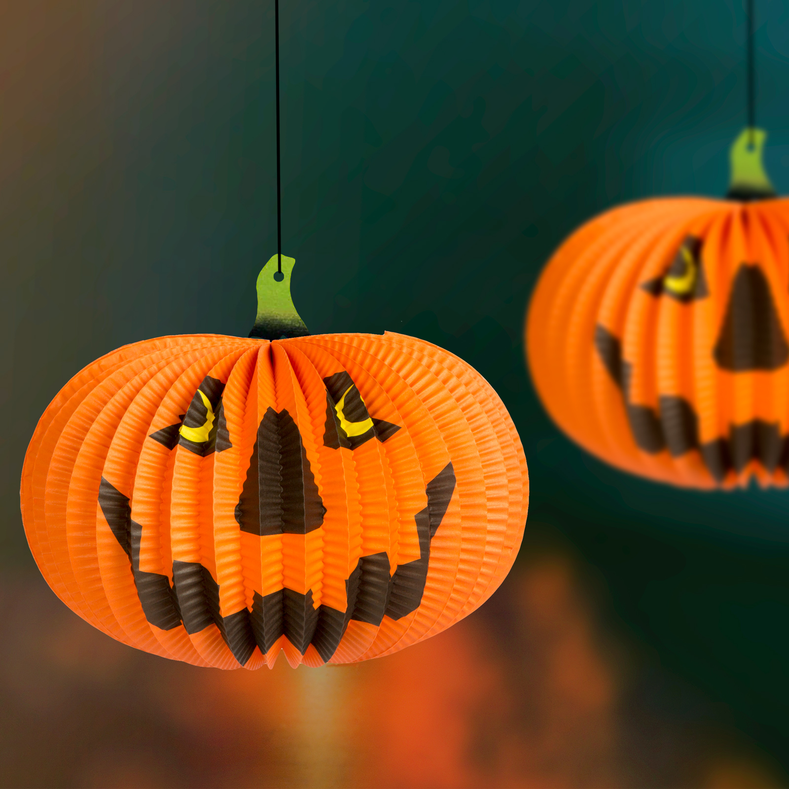 Halloween dovleac lampation - agățat - 26 cm [1]