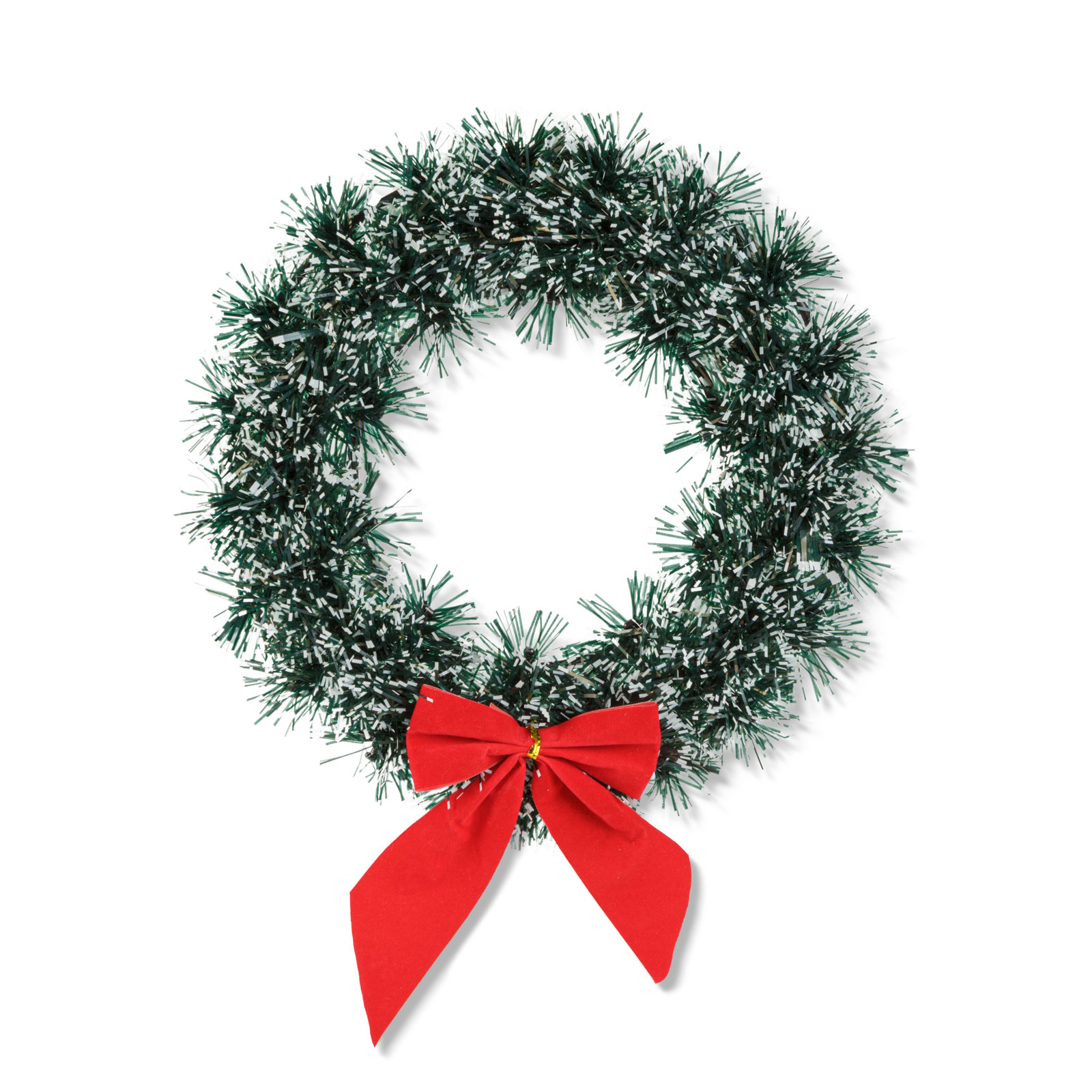 Coroniță de Crăciun pentru ușă - cu fundă - 27 cm [1]