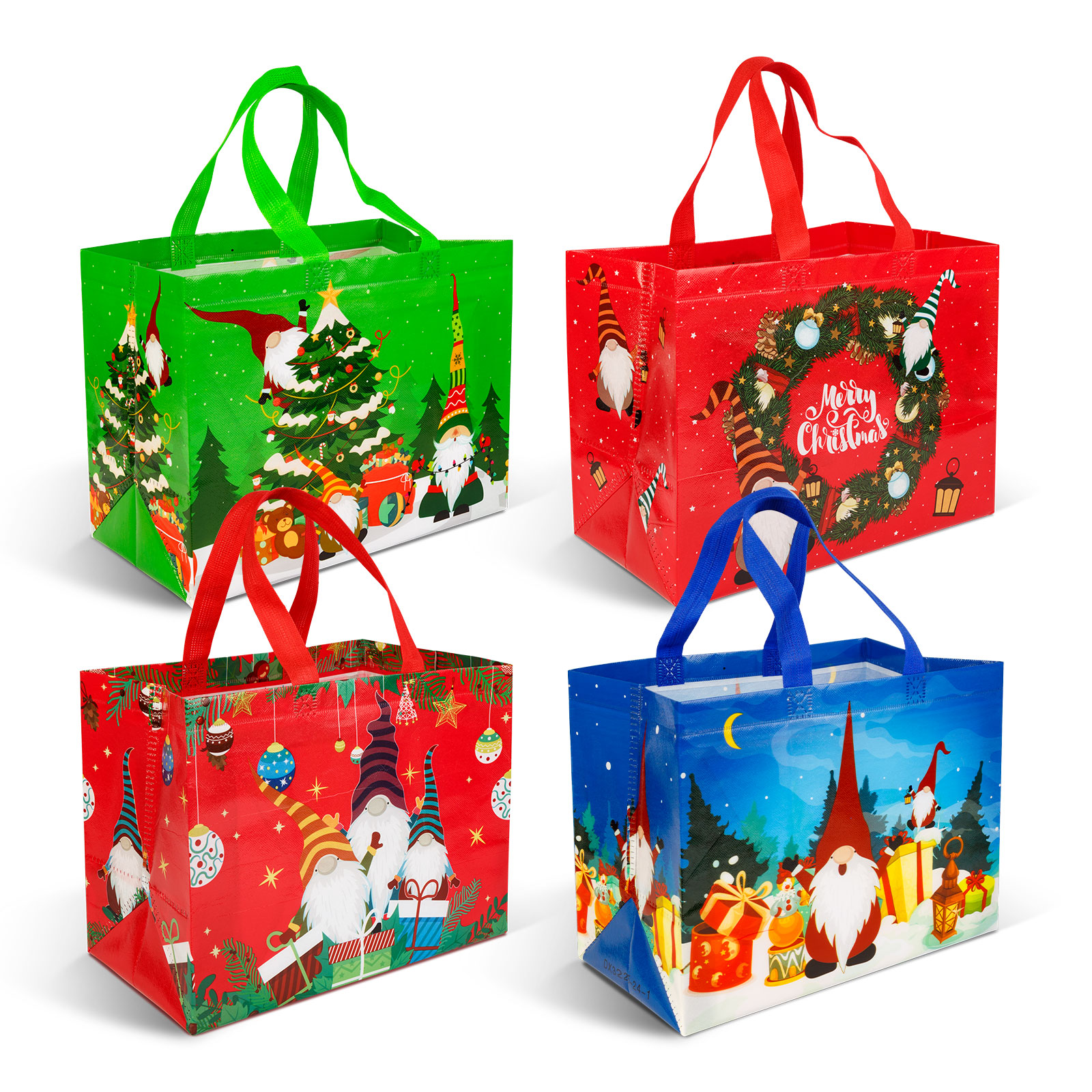 Pungă de cadouri de Crăciun - 31 x 25 x 17 cm - 4 modele [0]