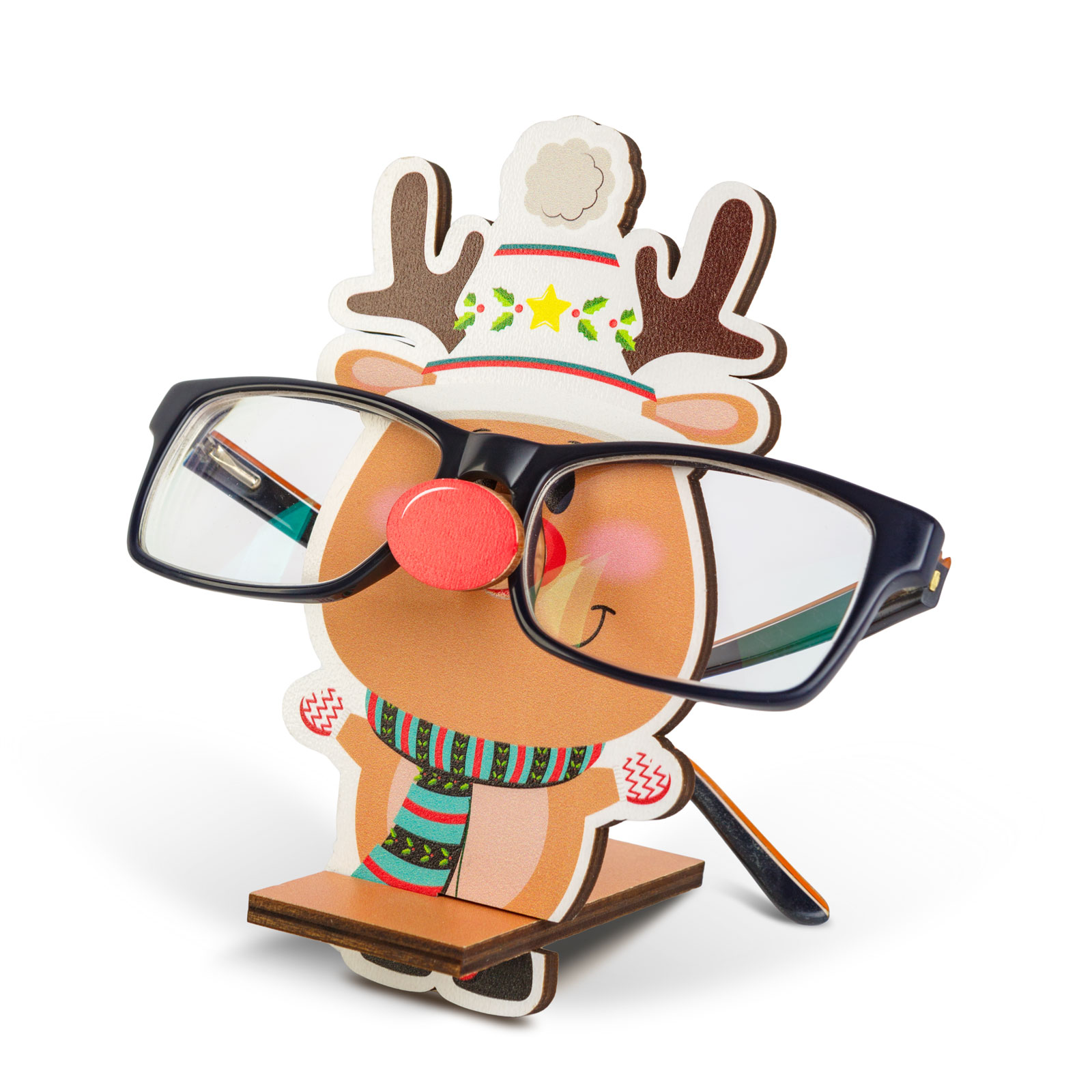 Decorațiune de Crăciun - suport pentru ochelari de masă - 14 x 10 cm - 4 modele [1]