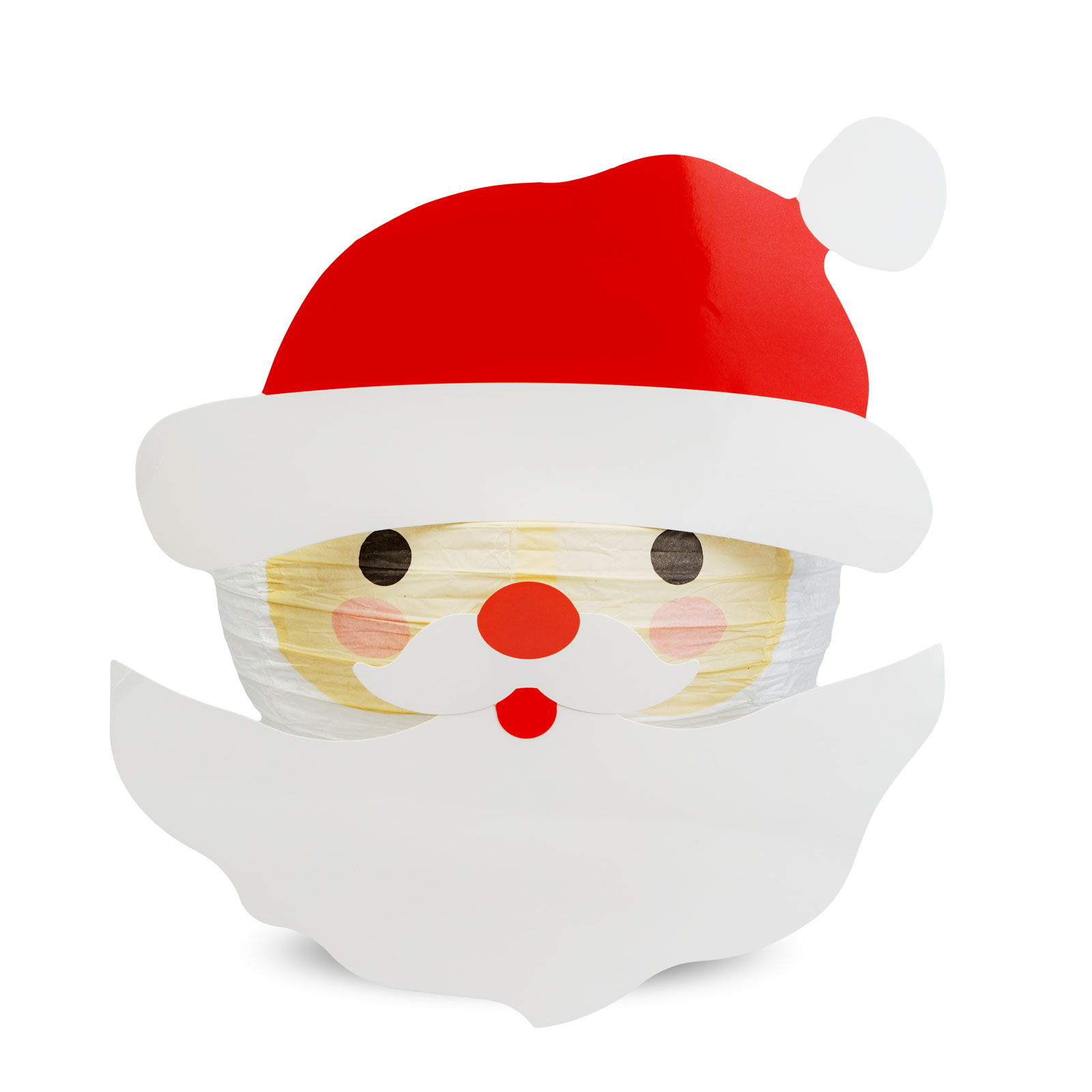 Lampion de Crăciun - Moș Crăciun - hârtie - 30 cm [1]