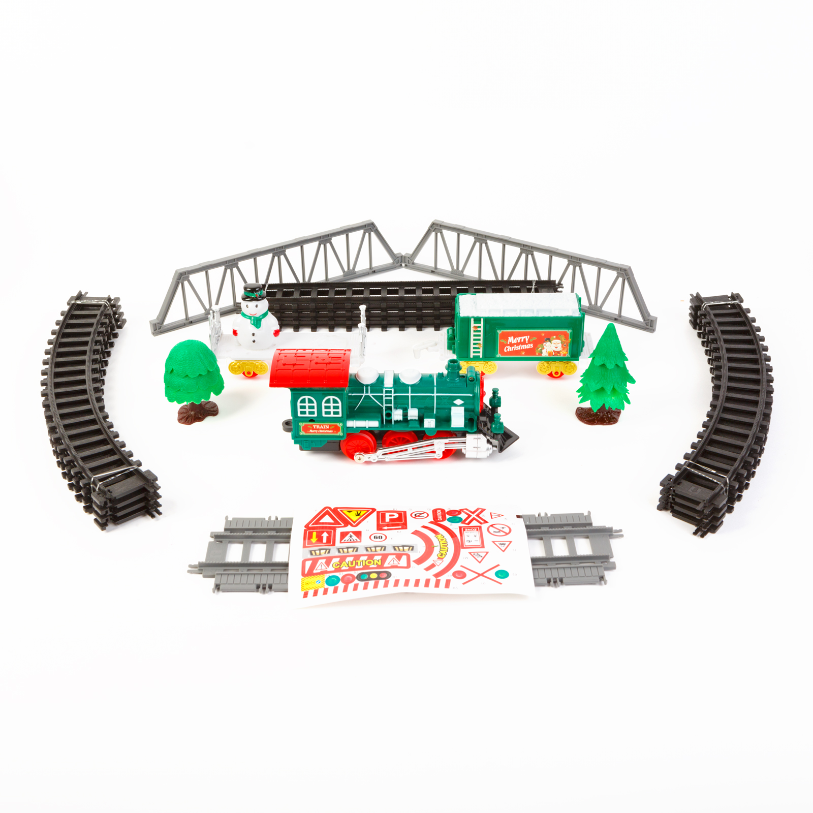 Tren de Crăciun - cu muzică și lumini - funcționează cu baterie [1]