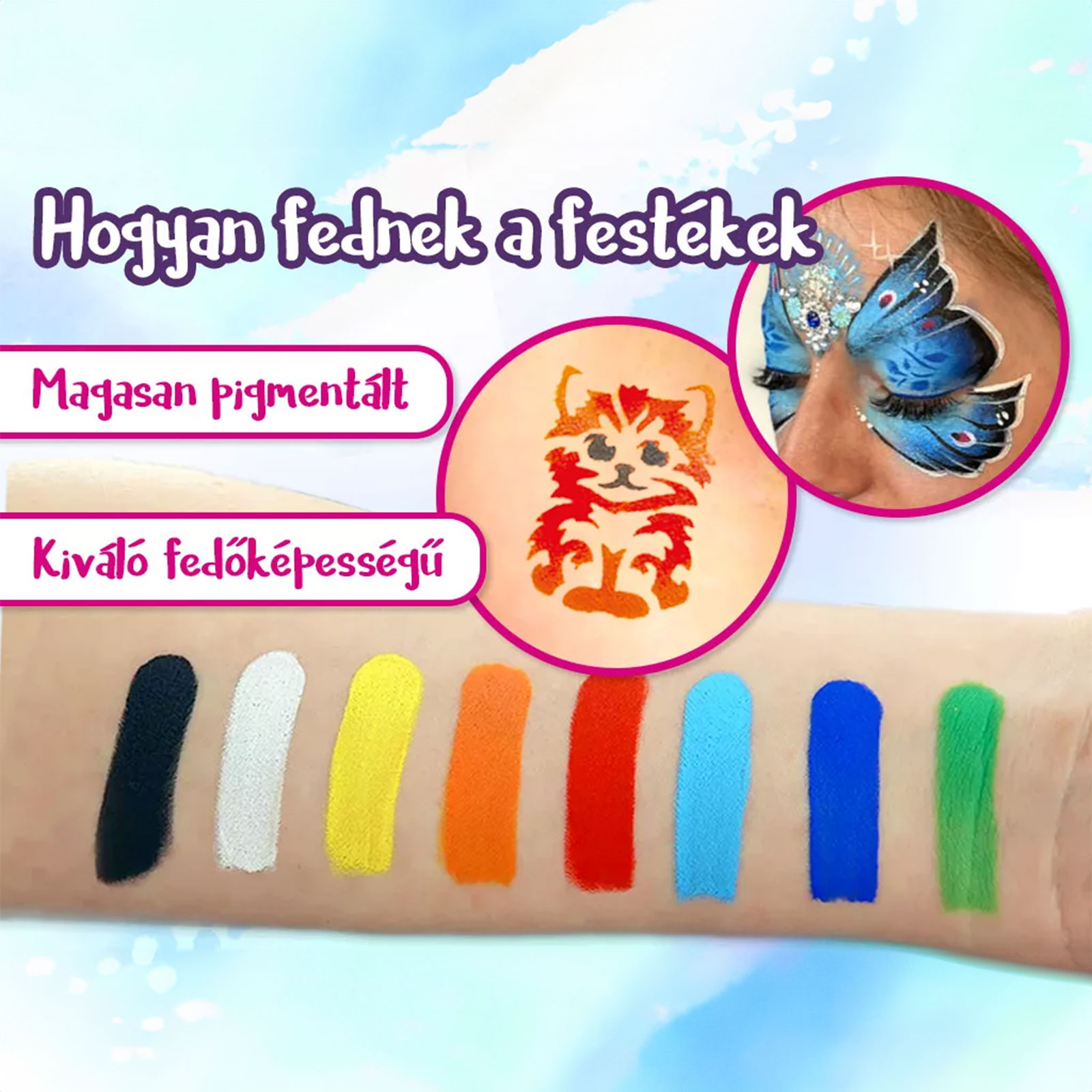 Set de vopsea pentru față Tytoo - "Starter Kit Plus" [1]