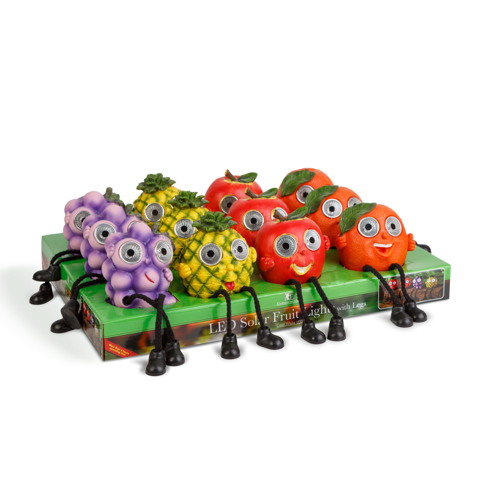 Lampa solara LED fructe gradina, 17 cm, 2 LED alb rece, 4 modele,  IP44 [2]